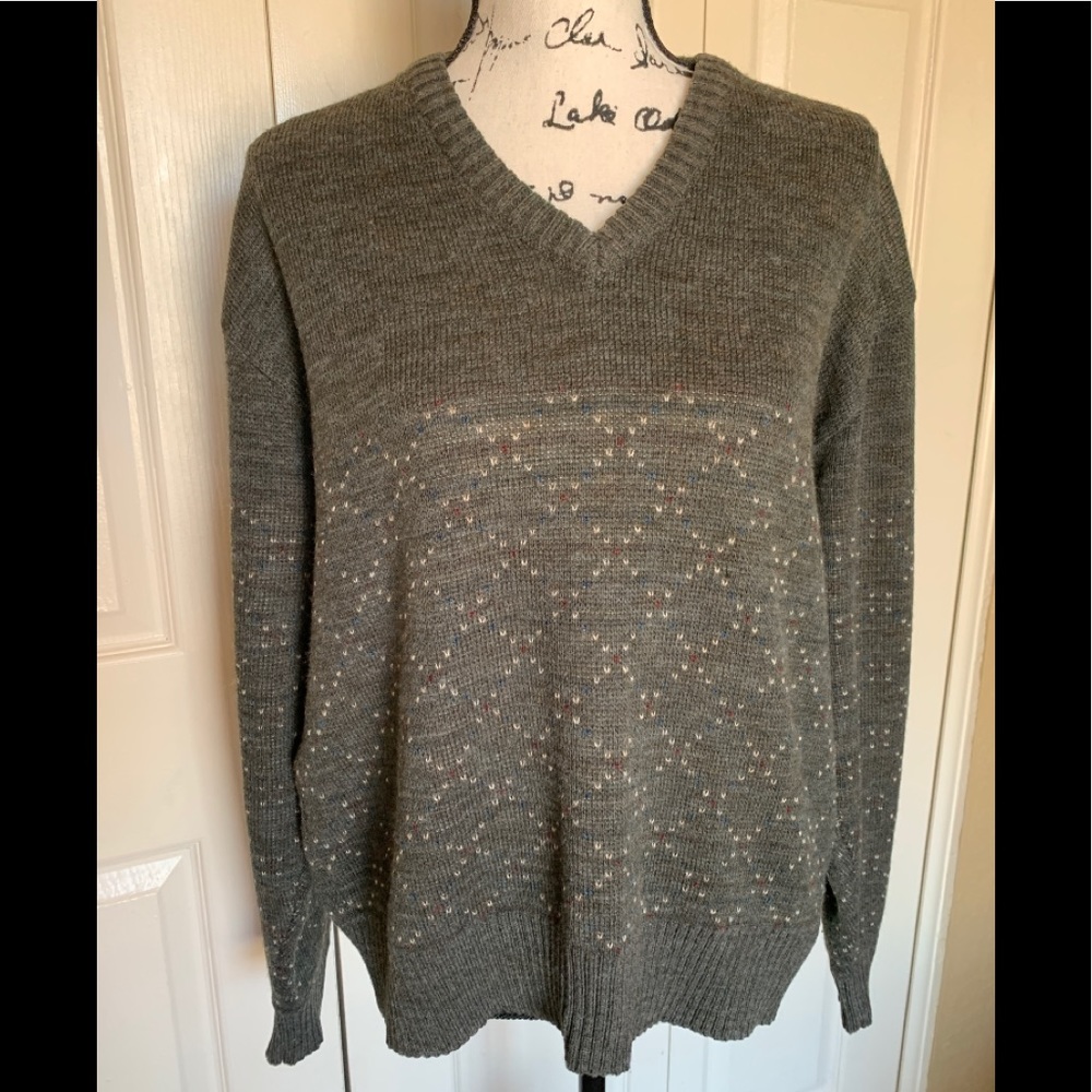 Peter England Gray Wool Blend Women’s Sweater